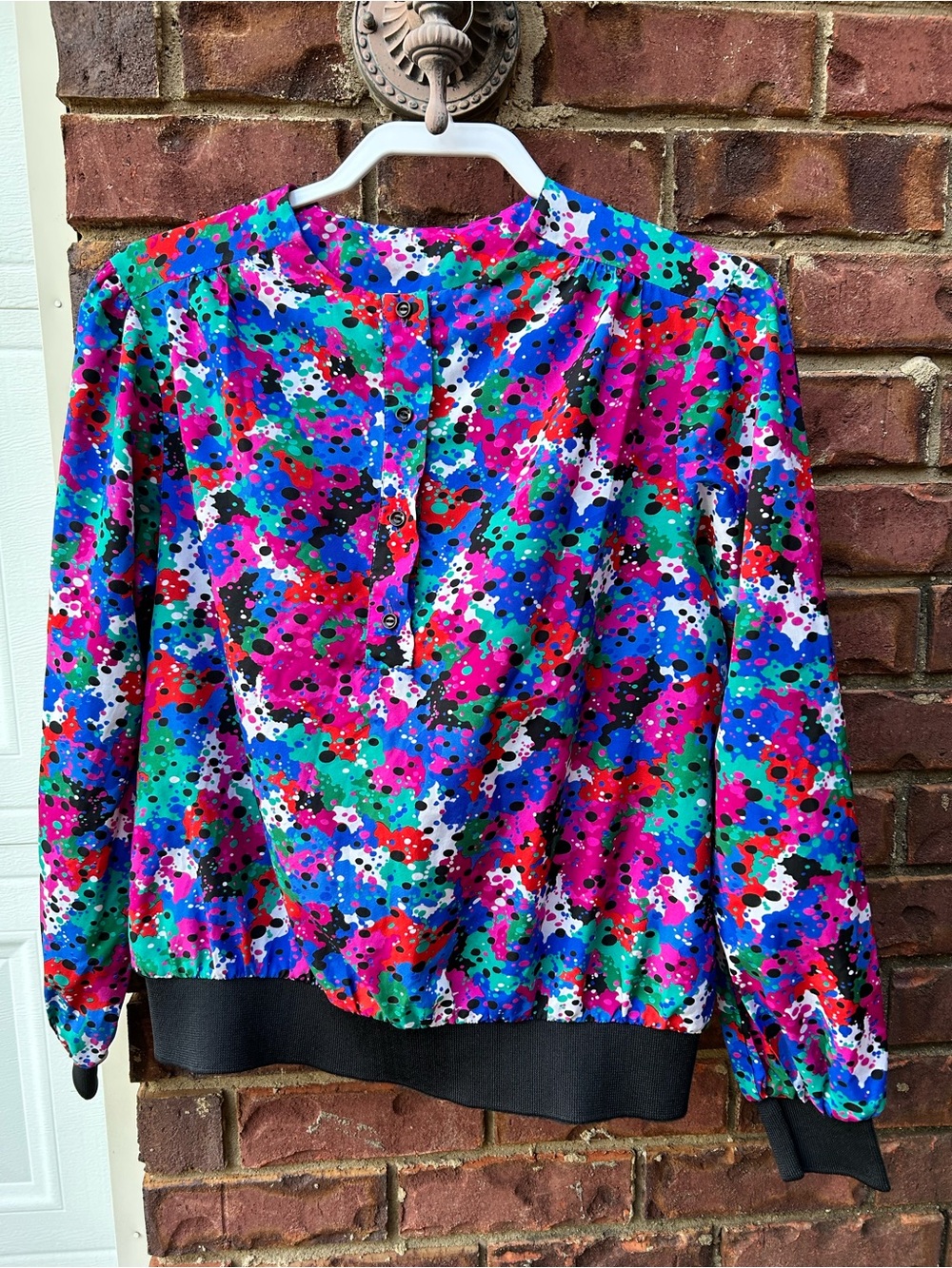 Colorburst Judy Bond Blouse - Multicolor